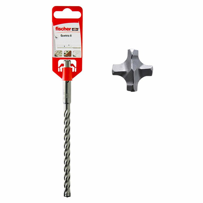Fischer Broca SDS Plus Quattric II ø10,00 x 250 / 315 mm
