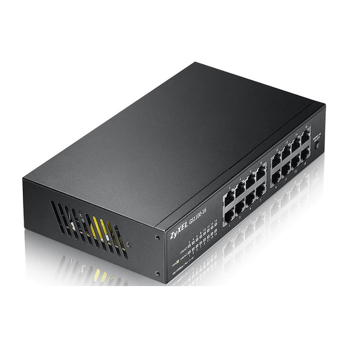 Zyxel GS1100-16 Switch de red de 16 puertos Gigabit Ethernet