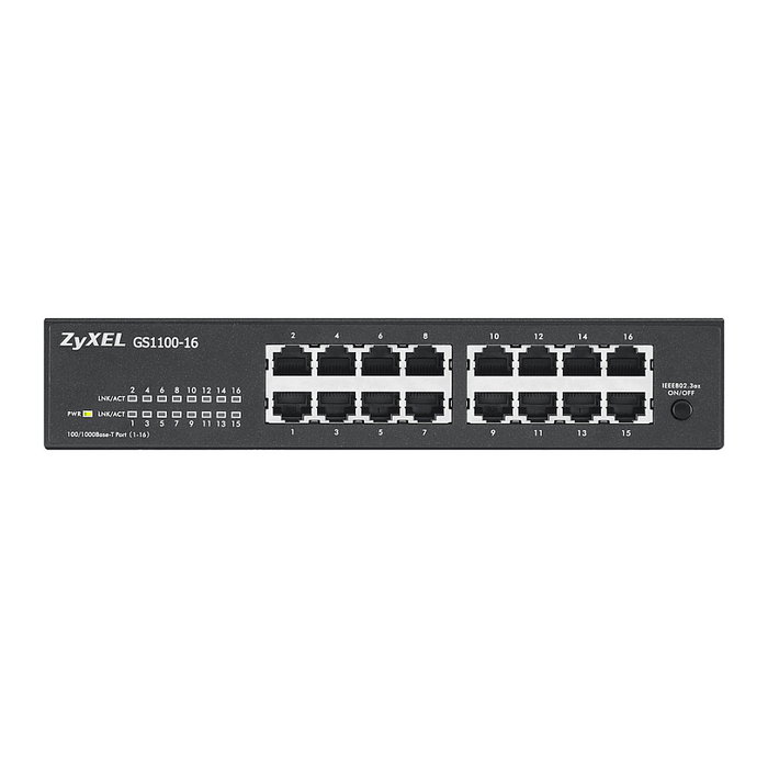 Zyxel GS1100-16 Switch de red de 16 puertos Gigabit Ethernet