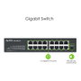 Zyxel GS1100-16 Switch de red de 16 puertos Gigabit Ethernet