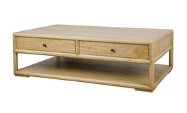 DKD Home Decor Mesa Centro Tradicional Cosy Scan 80 x 44 x 140 cm Olmo