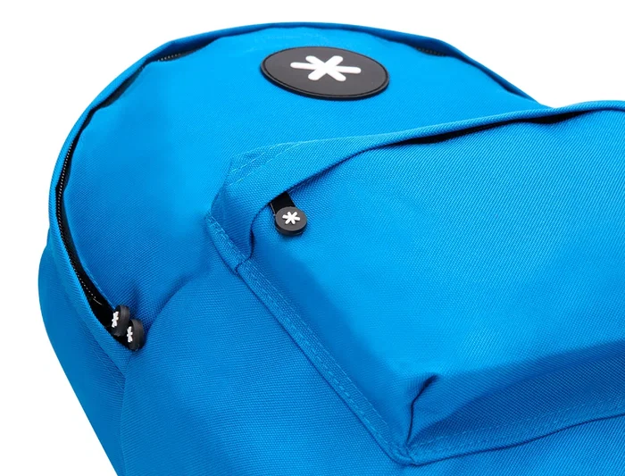 Antartik Mochila Azul con Asas Acolchadas, Bolsillos con Cremallera, Compartimento para Portátil y Dimensiones 310x160x410 mm