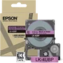 Epson LK-4UBP Cinta de etiquetas Negro y Púrpura 12mm