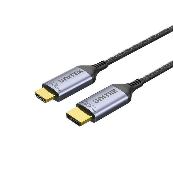Unitek Cable DisplayPort 1.4 a HDMI 2.1 8K 1,8m