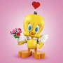 LEGO Looney Tunes Piolín Cariñoso (40824) - Set de Construcción Cupido San Valentín, Figura Decorativa con Arco y Flores, 412 Piezas, 12+ años