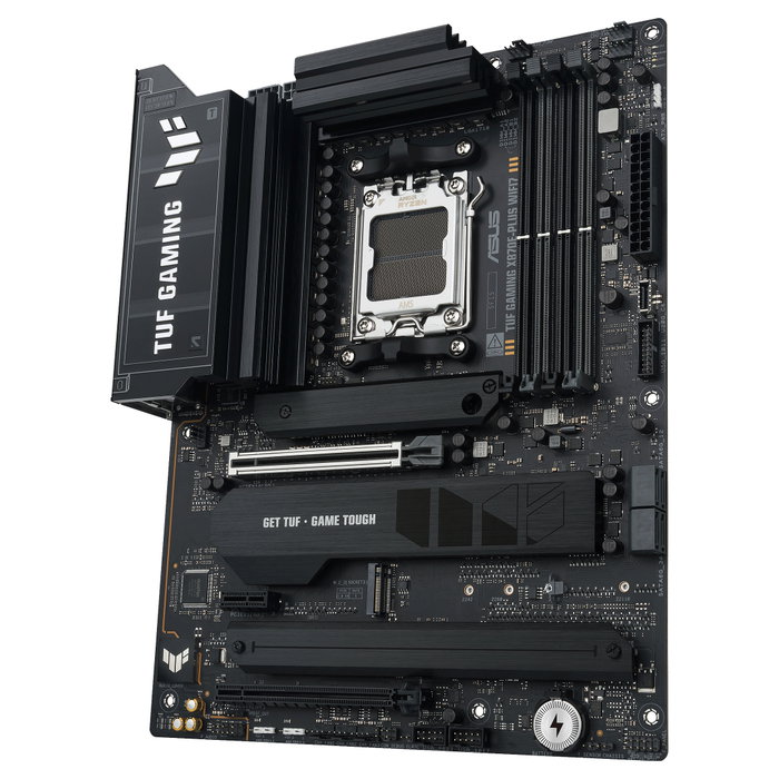 ASUS TUF GAMING X870E-PLUS WIFI7, AMD X870E, AM5, DDR5, ATX, Gris ASUS TUF GAMING X870E-PLUS WIFI7, AMD X870E, AM5, DDR5, ATX, Gris