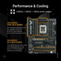 ASUS TUF GAMING X870E-PLUS WIFI7, AMD X870E, AM5, DDR5, ATX, Gris