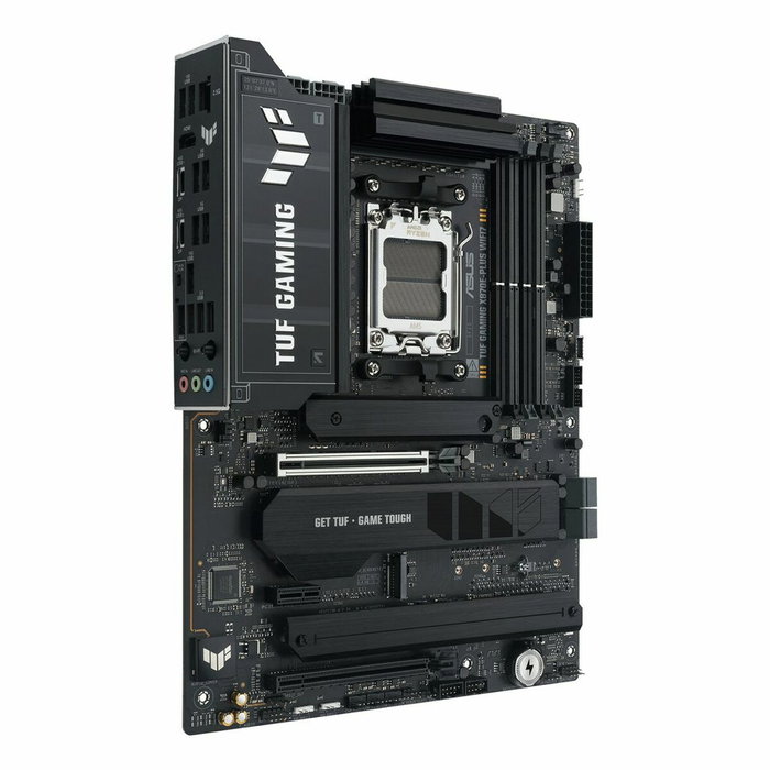 ASUS TUF GAMING X870E-PLUS WIFI7, AMD X870E, AM5, DDR5, ATX, Gris ASUS TUF GAMING X870E-PLUS WIFI7, AMD X870E, AM5, DDR5, ATX, Gris