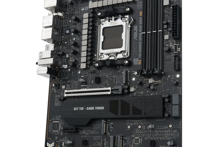 Asus TUF GAMING X870E-PLUS WIFI7 AMD AM5 ATX Gris