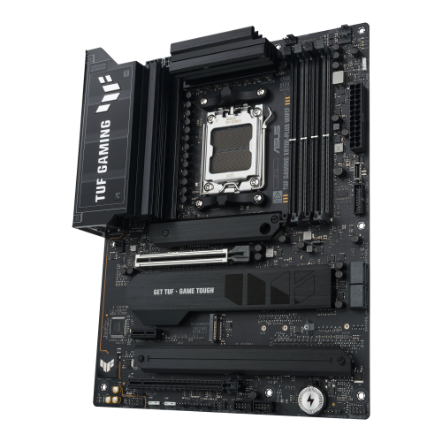 Asus Placa Base TUF GAMING X870E-PLUS WIFI7, AMD AM5, X870E, 4 DDR5, 256GB, 1 HDMI, 2 USB4, 4 SATA3, 4 M.2, 2.5Gb LAN, WIFI7, BT5.4, 9 USB3.2, ATX, 90MB1M70-M0EAY0
