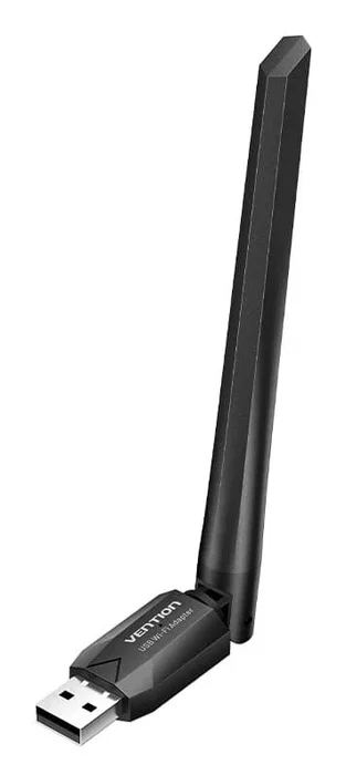 Vention KDTB0 Adaptador USB Wi-Fi y Bluetooth AC650 Dual Band 650Mbps con Antena de Alta Ganancia, Negro Vention KDTB0 Adaptador USB Wi-Fi y Bluetooth AC650 Dual Band 650Mbps con Antena de Alta Ganancia, Negro