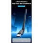 Vention Adaptador USB WiFi KDTB0 AC650Mbps Dual Band con Antena Negro