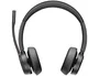 Poly Voyager 4320 USB-C Headset con adaptador BT700, Negro