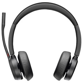 Poly Voyager 4320 USB-C Headset con adaptador BT700, Negro