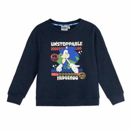 Cerdá Sudadera Cotton Brushed Sonic 8 Años Dark Blue