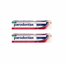 PARODONTAX Pasta Dentífrica Sin Flúor 2x75 ml