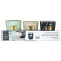 Home Deco Factory Vela Perfumada Flor Oriental en Vaso Vidrio Camelia Jacinto Jazmín Altura 6,5 cm