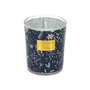 Home Deco Factory Vela Perfumada Flor Oriental en Vaso Vidrio Camelia Jacinto Jazmín Altura 6,5 cm