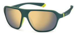 Polaroid PLD-2152-S-DLD Gafas de sol con cristal gris y detalles verdes