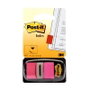 Post-it Banderitas Index 680-21 Rosa Brillante con Dispensador de 50 Unidades