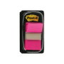 Post-it Banderitas Index 680-21 Rosa Brillante con Dispensador de 50 Unidades