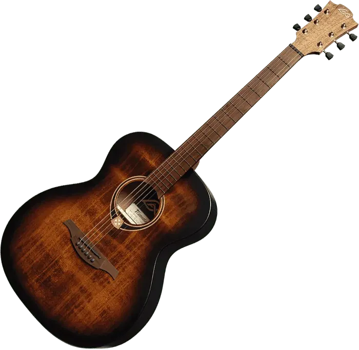 LAG Guitarra Acústica Lâg Auditorium Tramontane 70 Black & Brown Satinado