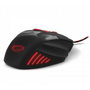 Raton esperanza egm201r mx201 wolf - cableado 7d gaming optical mouse usb - rojo