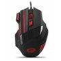 Raton esperanza egm201r mx201 wolf - cableado 7d gaming optical mouse usb - rojo