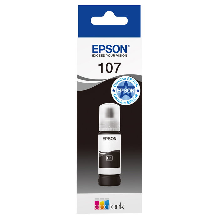 Epson Cartucho de tinta T 107 Negro 70 ml C13T09B140 Epson Cartucho de tinta T 107 Negro 70 ml C13T09B140