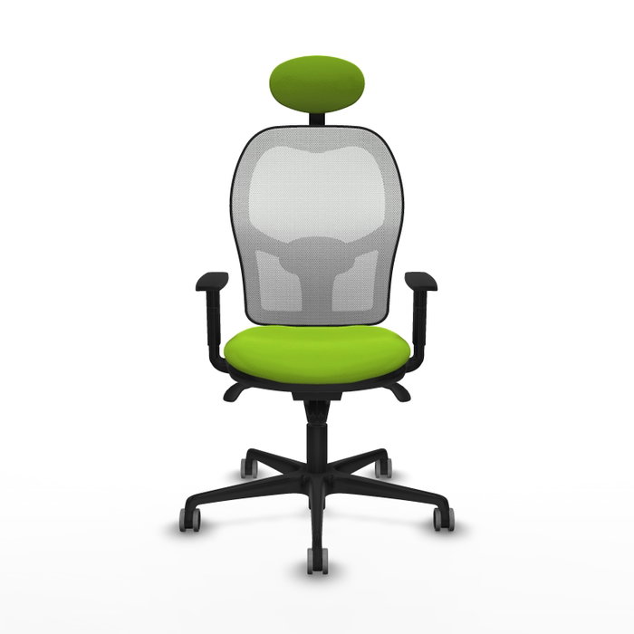 PIQUERAS Y CRESPO Silla de oficina Jorquera con mecanismo Sincro, Pistacho y Blanco PIQUERAS Y CRESPO Silla de oficina Jorquera con mecanismo Sincro, Pistacho y Blanco
