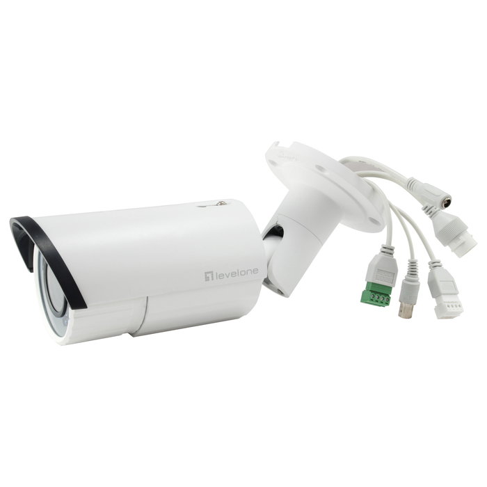 Level One FCS-5060 Cámara de Seguridad IP Bala 2MP con Zoom 4x