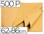 Blanca Papel Manila Crema 62x86 cm Paquete 500 Hojas 28 g/m² Reciclado 100%