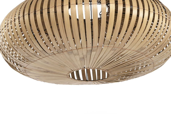 DKD Home Decor Pantalla Fibra 23 Bambu Natural 80 x 33 x 80 cm