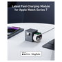 Anker Cargador 3 en 1 con MagSafe Cube para iPhone 15/14/13/12 - Negro, Carga Rápida 15W, Incluye Cable USB-C de 1.5 m