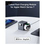 Anker Cargador 3 en 1 con MagSafe Cube para iPhone 15/14/13/12 - Negro, Carga Rápida 15W, Incluye Cable USB-C de 1.5 m
