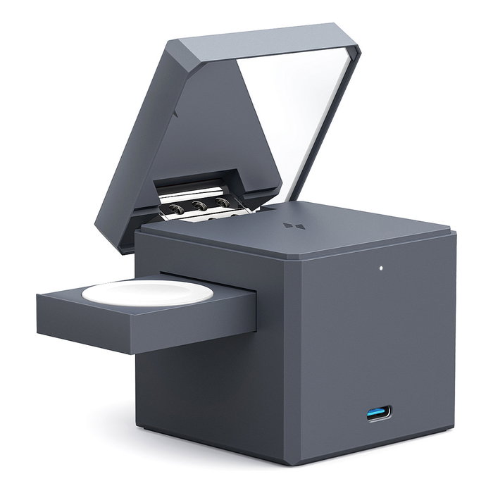 Anker Cargador 3 en 1 con MagSafe Cube para iPhone 15/14/13/12 - Negro, Carga Rápida 15W, Incluye Cable USB-C de 1.5 m