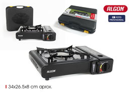 Algon Bbq Hornillo 1 Fuego Gas Portátil