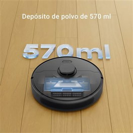 Dreame D9 MAX GEN 2 Robot Aspirador 2 en 1 con Navegación LDS Láser 6000Pa Negro