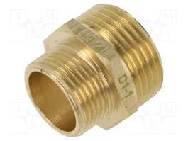 GEBO Niple de reducción macho-macho G 1" x G 3/4"