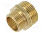 GEBO Niple de reducción macho-macho G 1" x G 3/4"