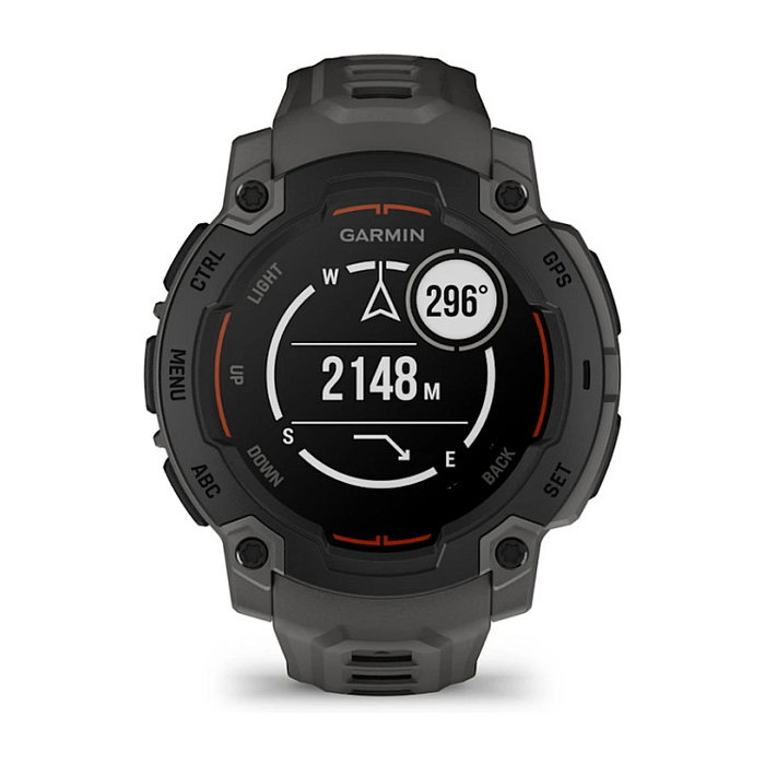 Garmin Instinct E (45mm) Reloj Inteligente Unisex Carbón/Negro con GPS y Monitor Cardíaco