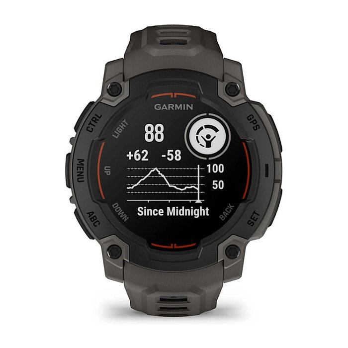 Garmin Instinct E (45mm) Reloj Inteligente Unisex Carbón/Negro con GPS y Monitor Cardíaco