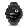 Garmin Instinct E (45mm) Reloj Inteligente Unisex Carbón/Negro con GPS y Monitor Cardíaco