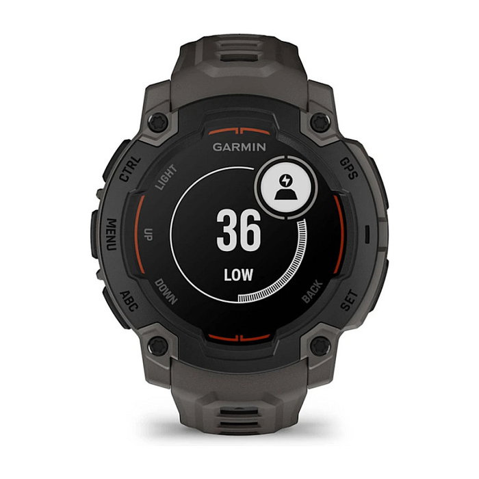 Garmin Instinct E (45mm) Reloj Inteligente Unisex Carbón/Negro con GPS y Monitor Cardíaco