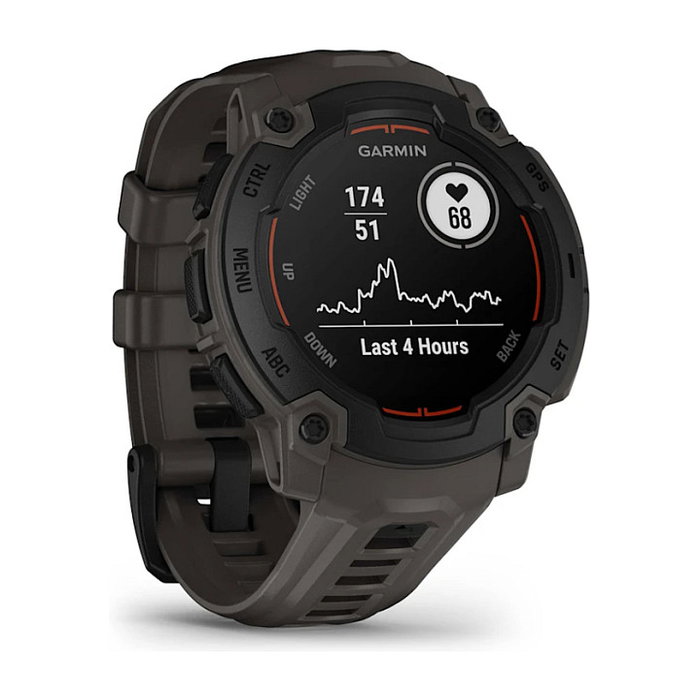 Garmin Instinct E (45mm) Reloj Inteligente Unisex Carbón/Negro con GPS y Monitor Cardíaco