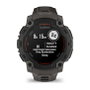 Garmin Instinct E (45mm) Reloj Inteligente Unisex Carbón/Negro con GPS y Monitor Cardíaco