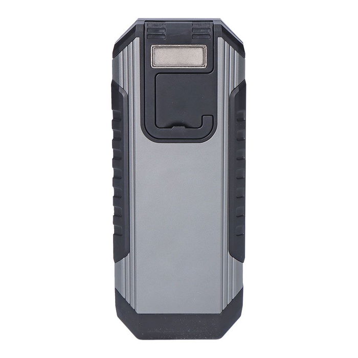 EDM Linterna LED Recargable de Aluminio, 10W + 5W, Power Bank, USB-C, 1000 LM, IP44, con Imán, 9h Autonomía, Luz Roja