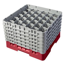 CAMBRO Cesta de lavado 30 compartimentos 6 alturas Arándano