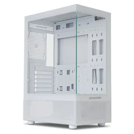 NOX NXHUMMERVSNWH Caja Semitorre ATX Hummer Vision USB3.0 Blanca ARGB Ventana