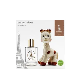 Sophie la Girafe Gift Box Set con Peluche y Eau De Toilette Paris de 100 ml